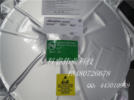 LNK623DG-TL 交流/直流转换器 制造商: Power Integrations 产品种类: AC-DC Power Conversion - LinkSwitch-CV RoHS: 详细信息 占空比 - 最大: 54 % 工作温度范围: - 40 C to + 150 C 安装风格: SMD/SMT 封装 / 箱体: SO-8C 封装: Reel 商标: Power Integrations 输出端数量: 3 Output 输出功率: 6 W 工厂包装数量: 2500 科睿伟业科技有限公司是一家